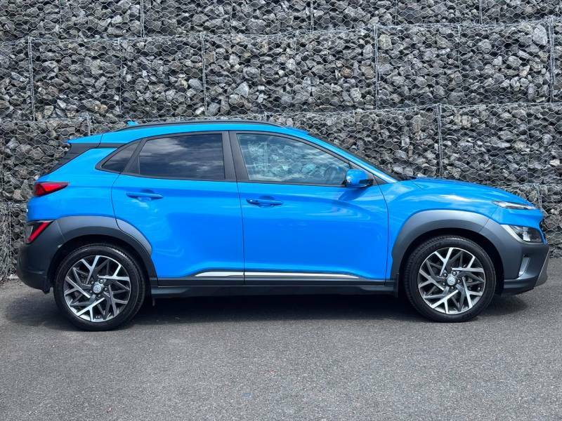 Hyundai Kona 1.6 Gdi Hybrid Premium Dct Blue #2