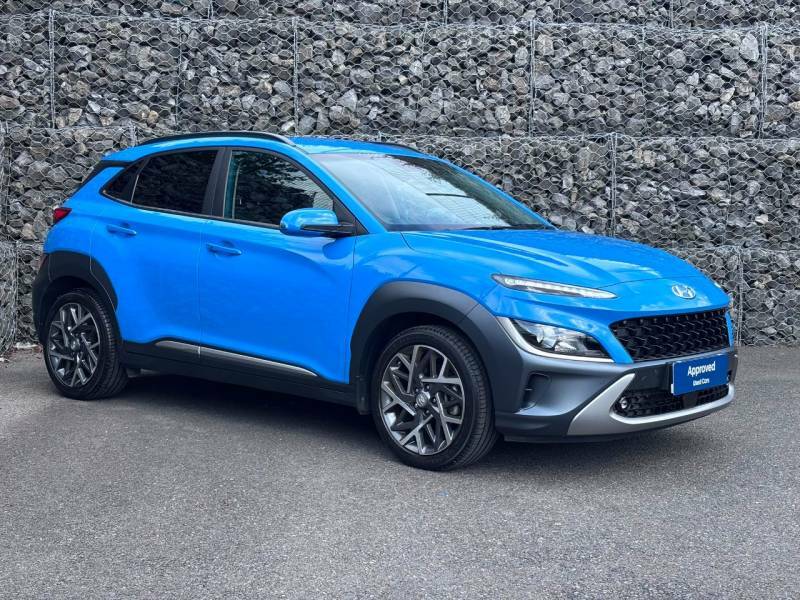 Hyundai Kona 1.6 Gdi Hybrid Premium Dct Blue #5