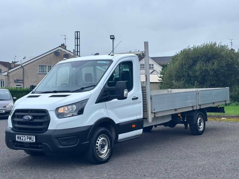 Ford Transit Custom 2.0 Ecoblue 130Ps Dropside 16Ft - 2023 23 MW23PMU White #3