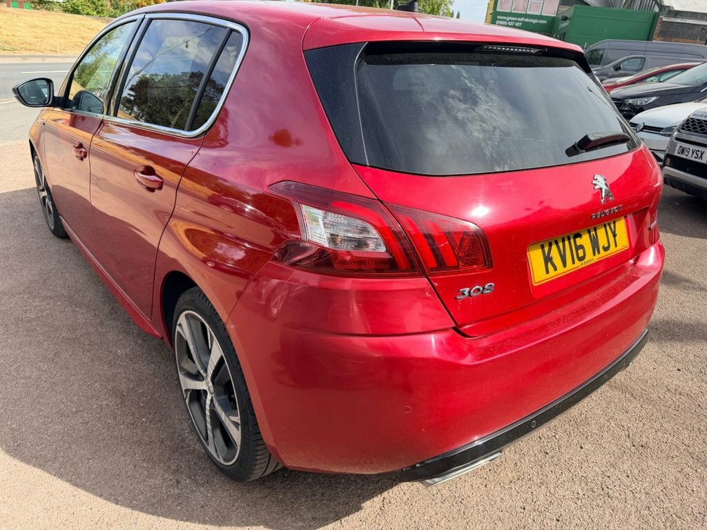 Peugeot 308 2L Gt Line Red #5