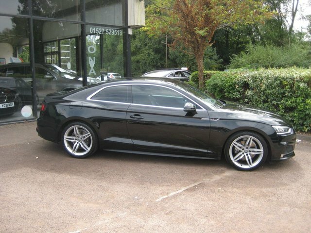Audi A5 2.0 Tfsi 35 S Line Coupe S Tronic Euro Black #4