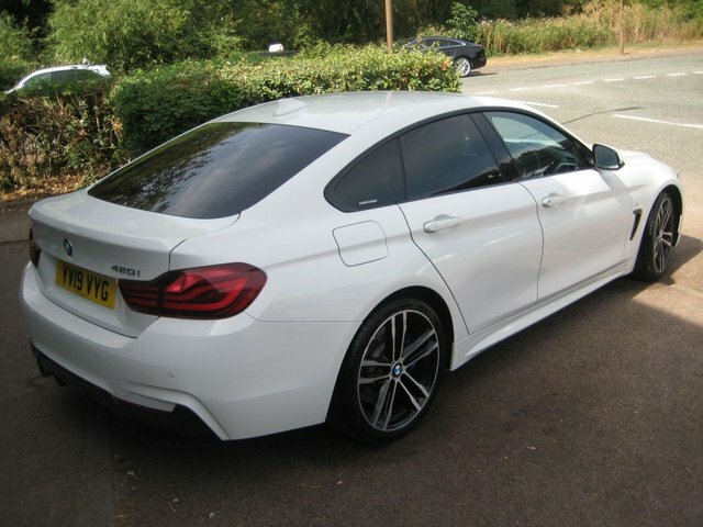 BMW 4 Series Gran Coupe 2.0 420I Gpf M Sport Hatchback Eur White #3