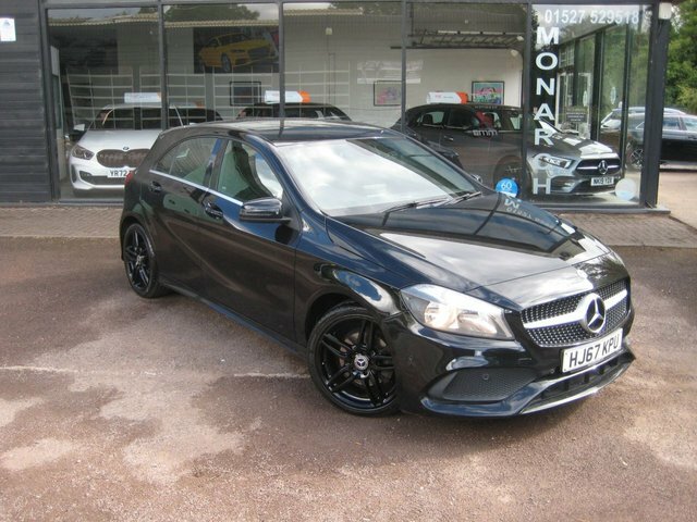 Mercedes-Benz A Class 1.5 A180d Amg Line Executive Hatchback Diese Black