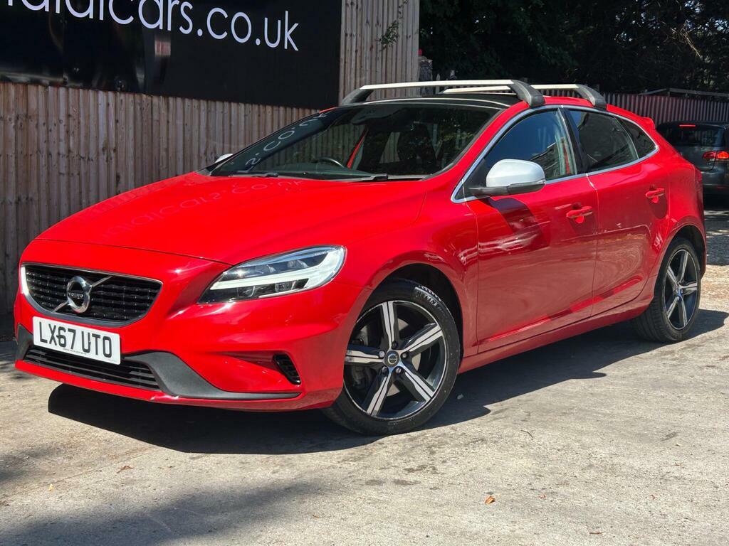 Volvo V40 1.5 T3 R-design Nav Plus Euro 6 S S LX67UTO Red #5
