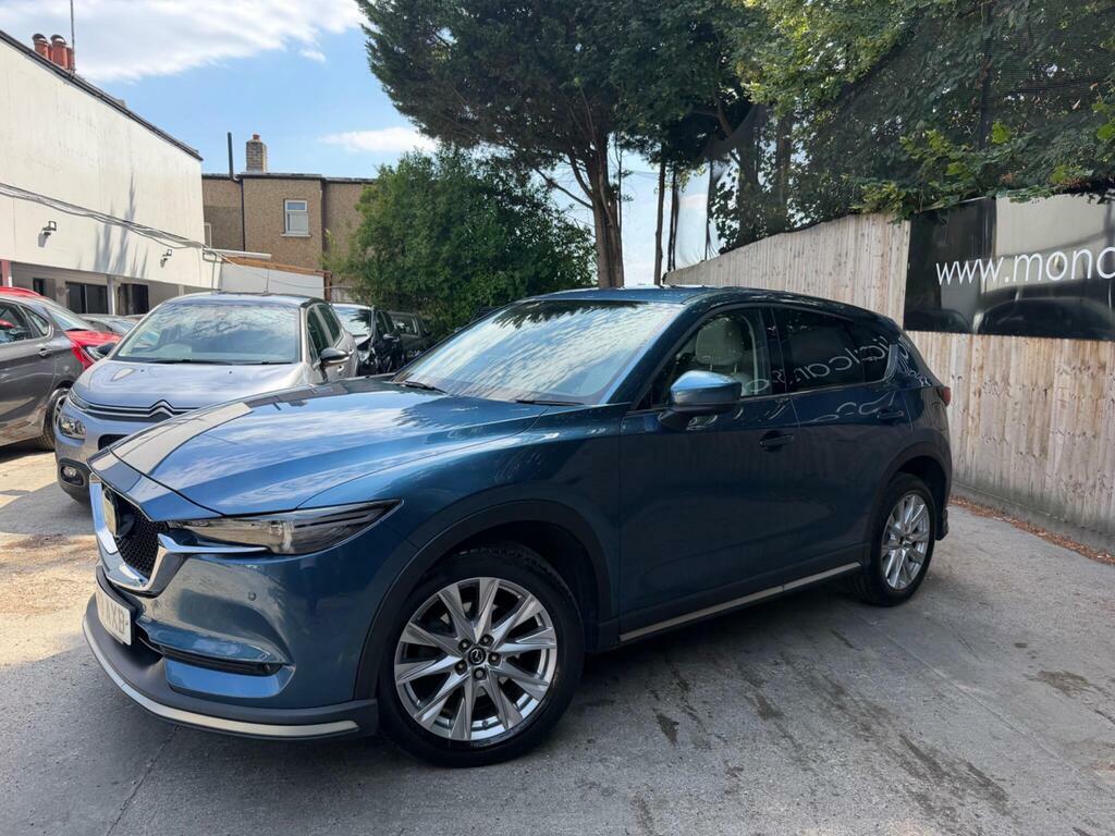 Mazda CX-5 2.2 Skyactiv-d Sport Nav 4Wd Euro 6 S S LH68AXB Blue #4