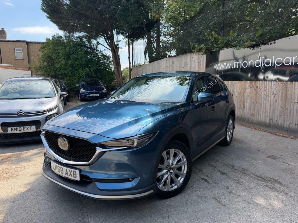 Mazda CX-5 2.2 Skyactiv-d Sport Nav 4Wd Euro 6 S S LH68AXB Blue #2