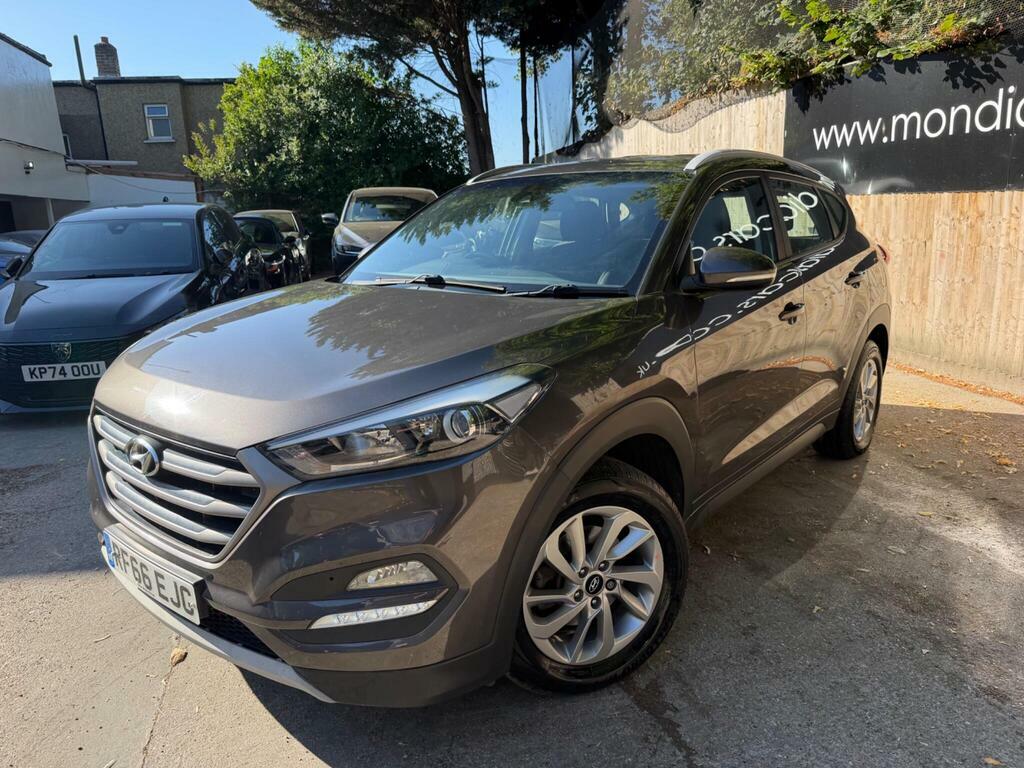 Hyundai Tucson 1.7 Crdi Blue Drive Se Nav Dct Euro 6 S S RF66EJG Grey #2