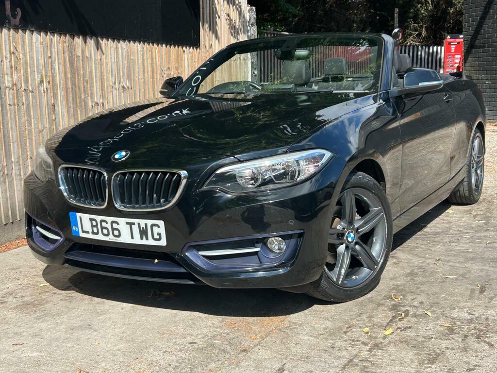 BMW 2 Series 1.5 218I Sport Euro 6 S S Black