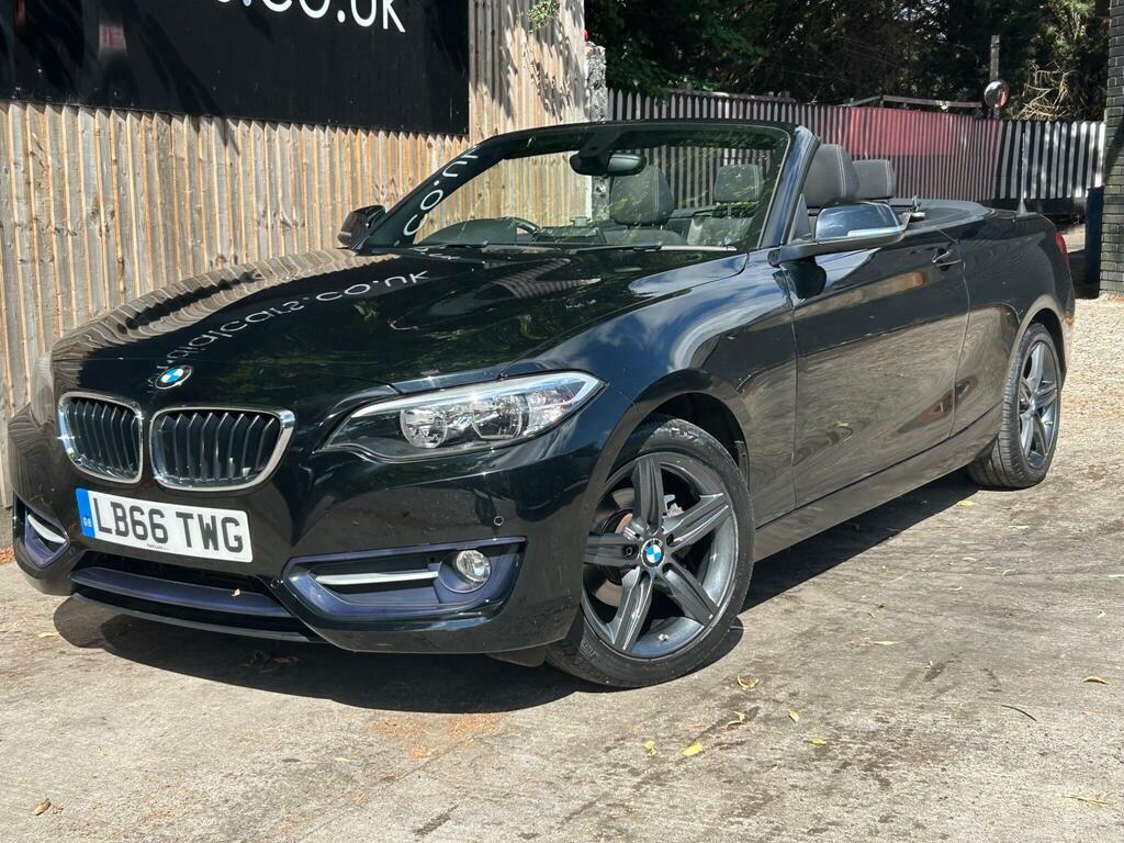 BMW 2 Series 1.5 218I Sport Euro 6 S S Black #5