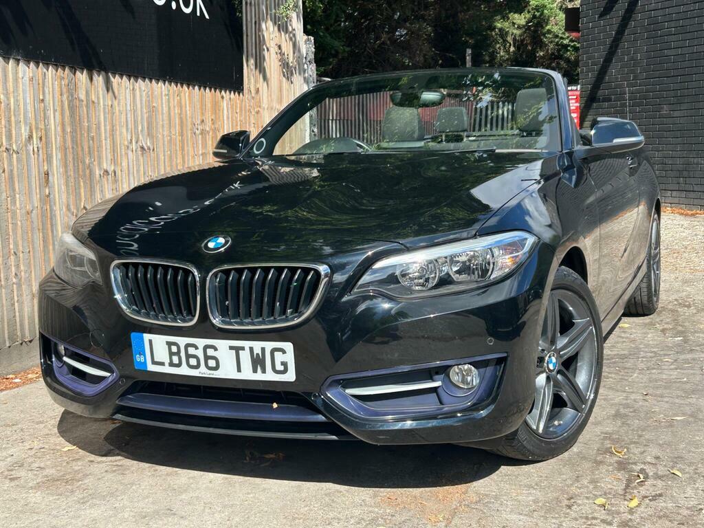 BMW 2 Series 1.5 218I Sport Euro 6 S S Black #2