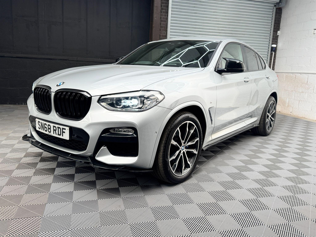 BMW X4 3.0 30D M Sport Xdrive Euro 6 Ss SN68RDF Silver #3