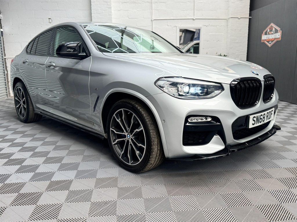 BMW X4 3.0 30D M Sport Xdrive Euro 6 Ss SN68RDF Silver