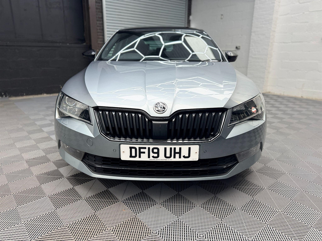 Skoda Superb 1.5 Tsi Act Sportline Dsg Euro 6 Ss DF19UHJ Grey #3