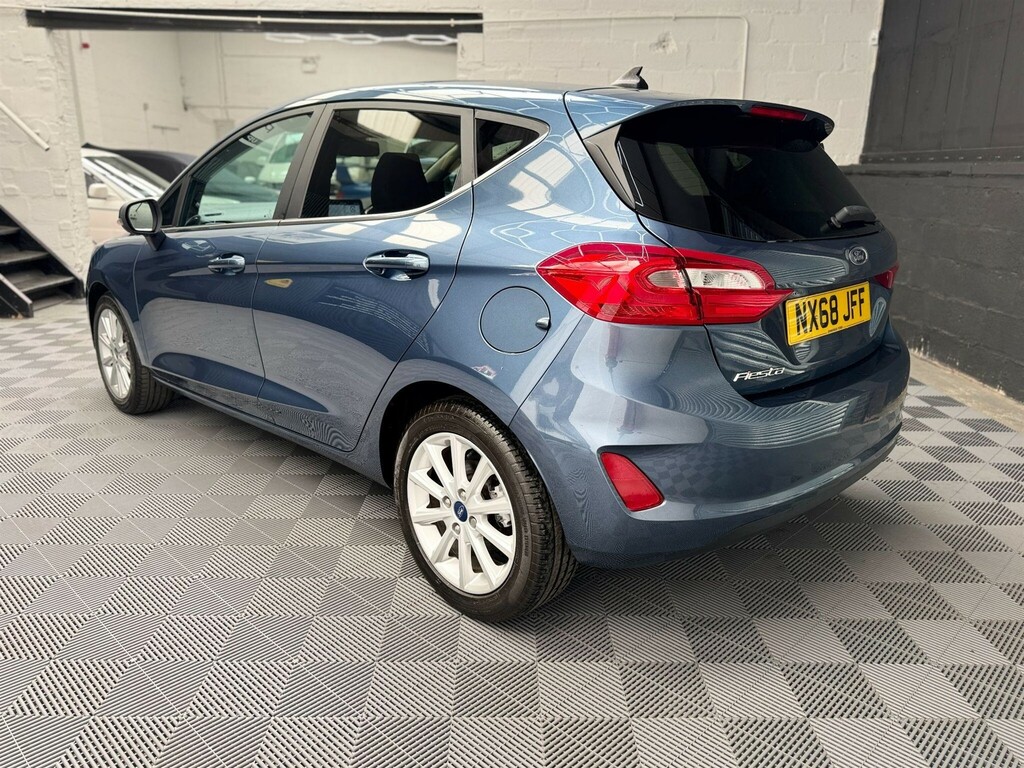 Ford Fiesta 1.0T Ecoboost Titanium X Euro 6 Ss NX68JFF Blue #5