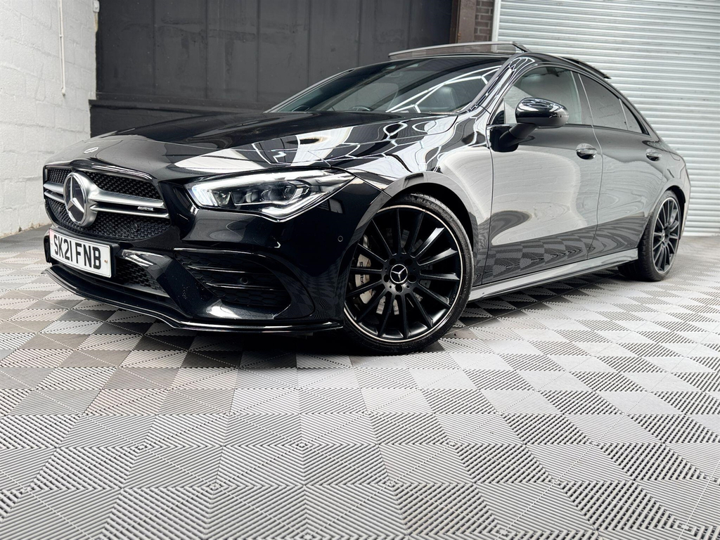 Mercedes-Benz CLA Class 2.0 Premium Plus Coupe 7G-dct 4Matic Euro 6 Ss SK21FNB Black #2