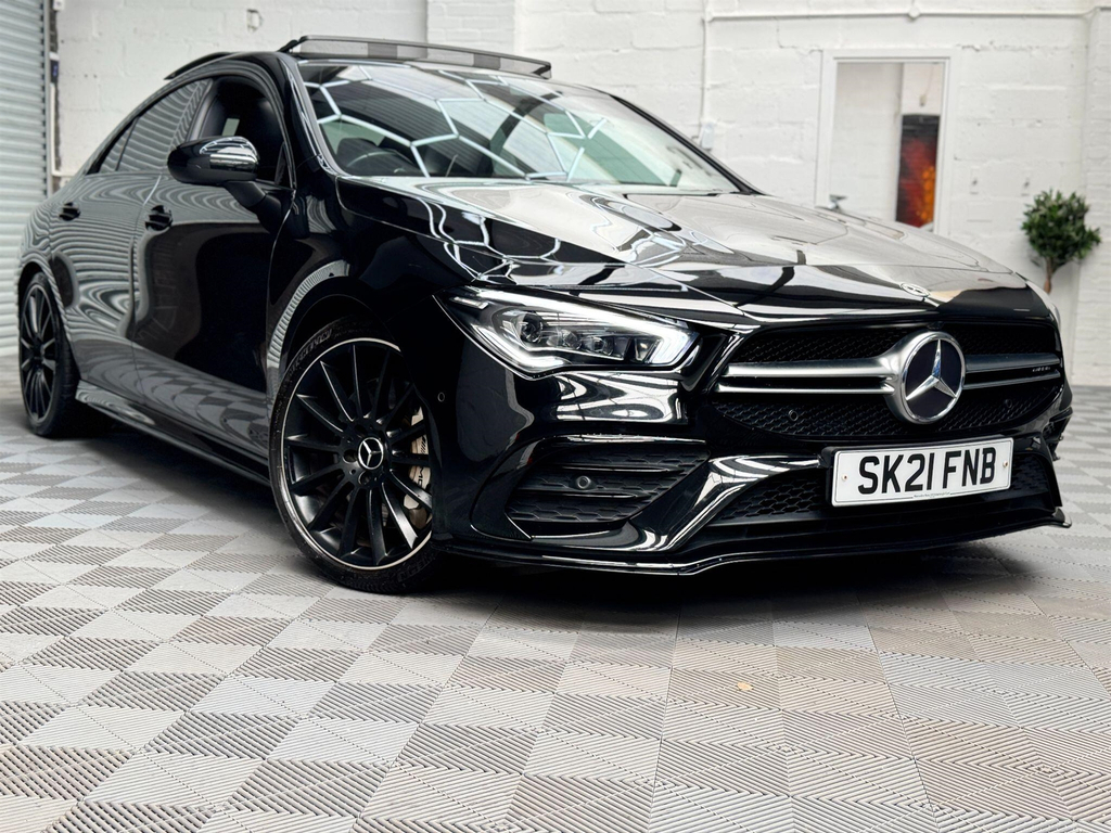 Mercedes-Benz CLA Class 2.0 Premium Plus Coupe 7G-dct 4Matic Euro 6 Ss SK21FNB Black #5