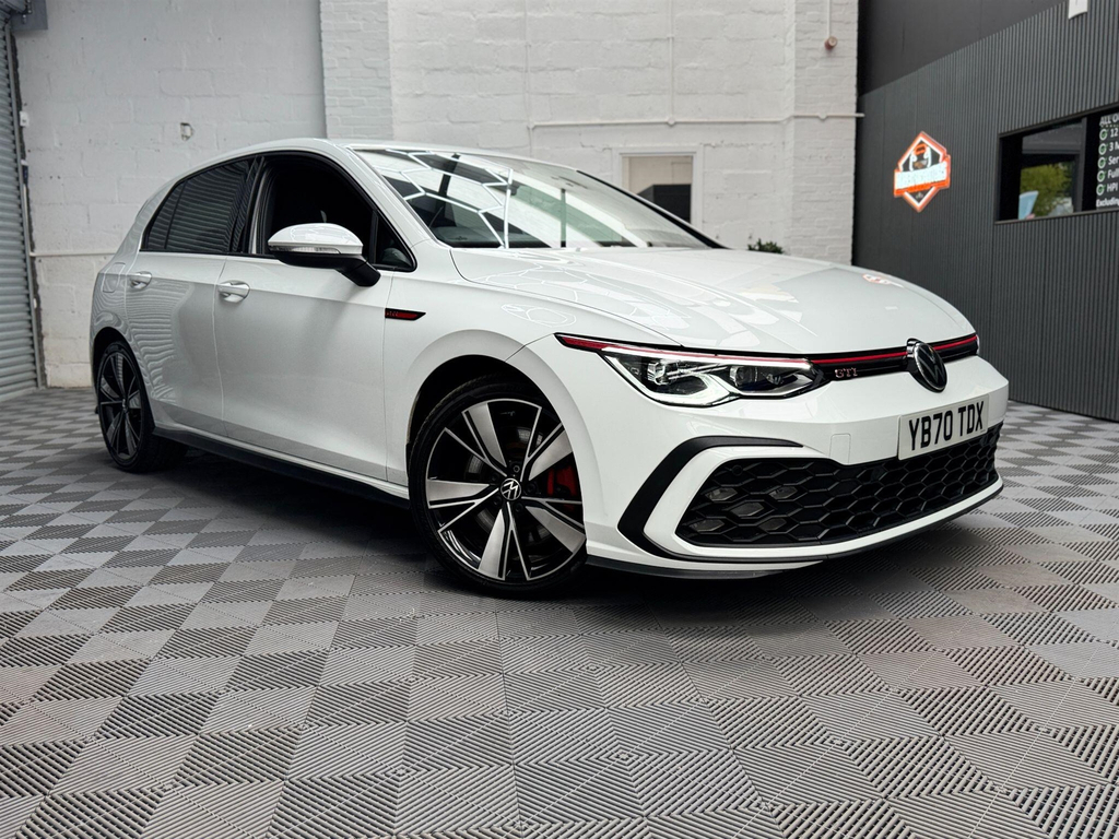 Volkswagen Golf 2.0 Tsi Gti Dsg Euro 6 Ss White #4