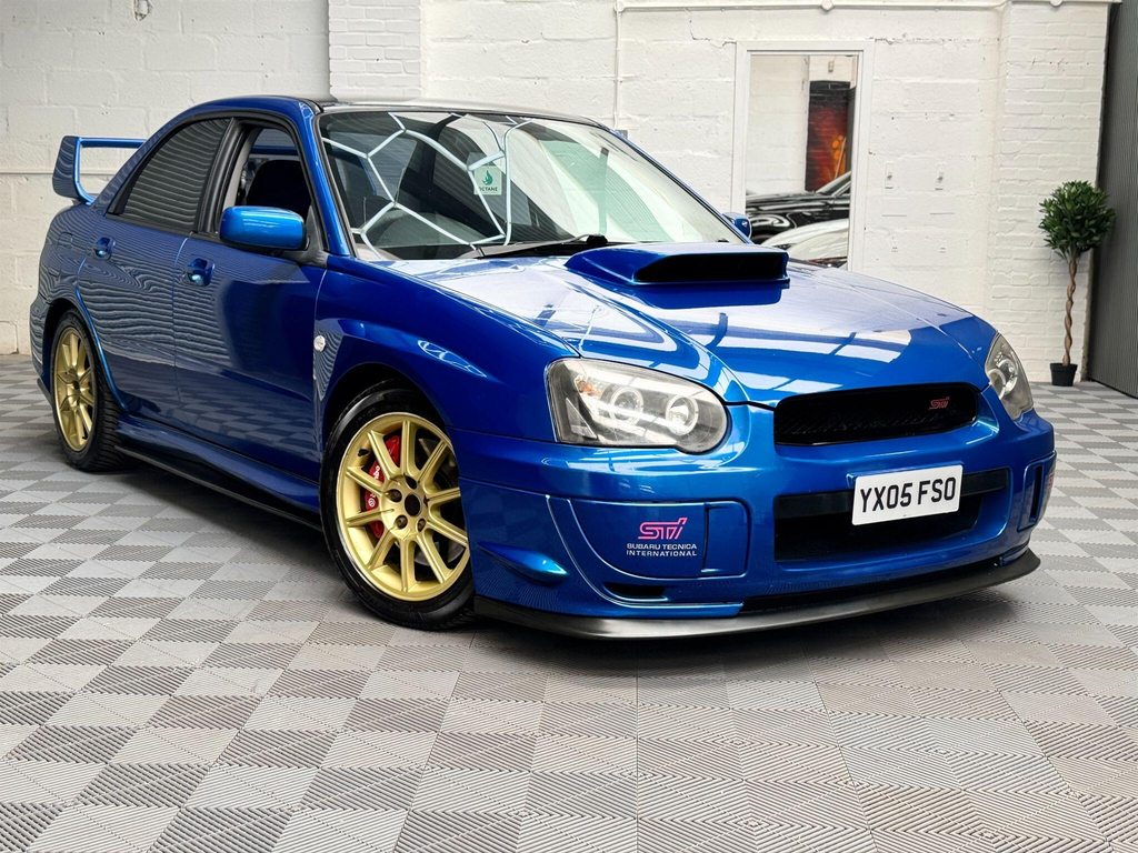 Subaru Impreza 2.0 Wrx Sti Saloon 242 Gkm, 26 YX05FSO Blue #5