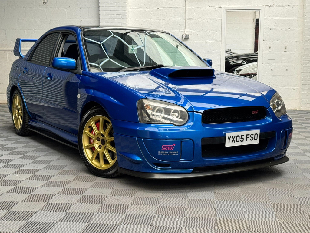 Subaru Impreza 2.0 Wrx Sti Saloon 242 Gkm, 26 YX05FSO Blue #6