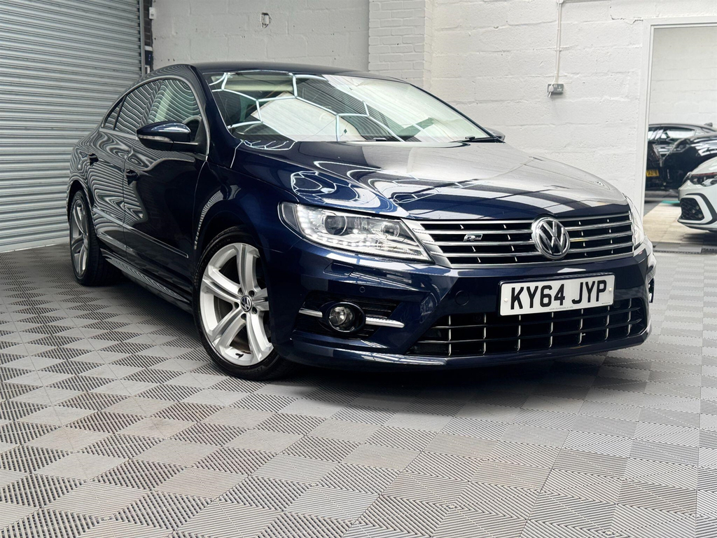 Volkswagen CC 2.0 Tdi Bluemotion Tech R-line Dsg Euro 5 Ss KY64JYP Blue #2