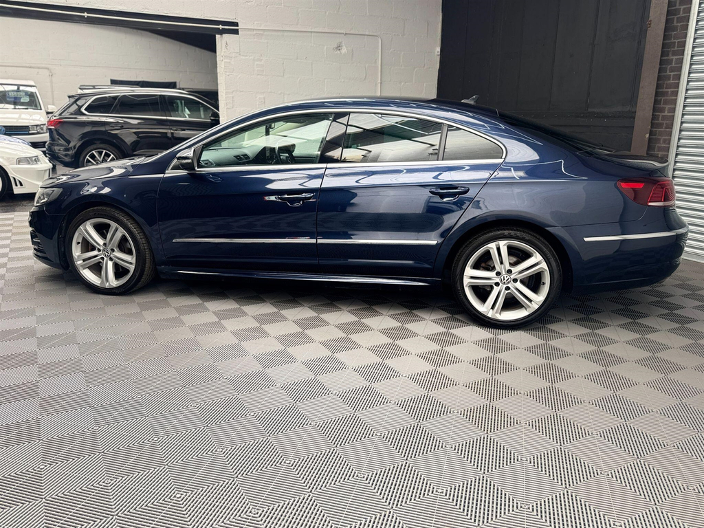 Volkswagen CC 2.0 Tdi Bluemotion Tech R-line Dsg Euro 5 Ss KY64JYP Blue #5