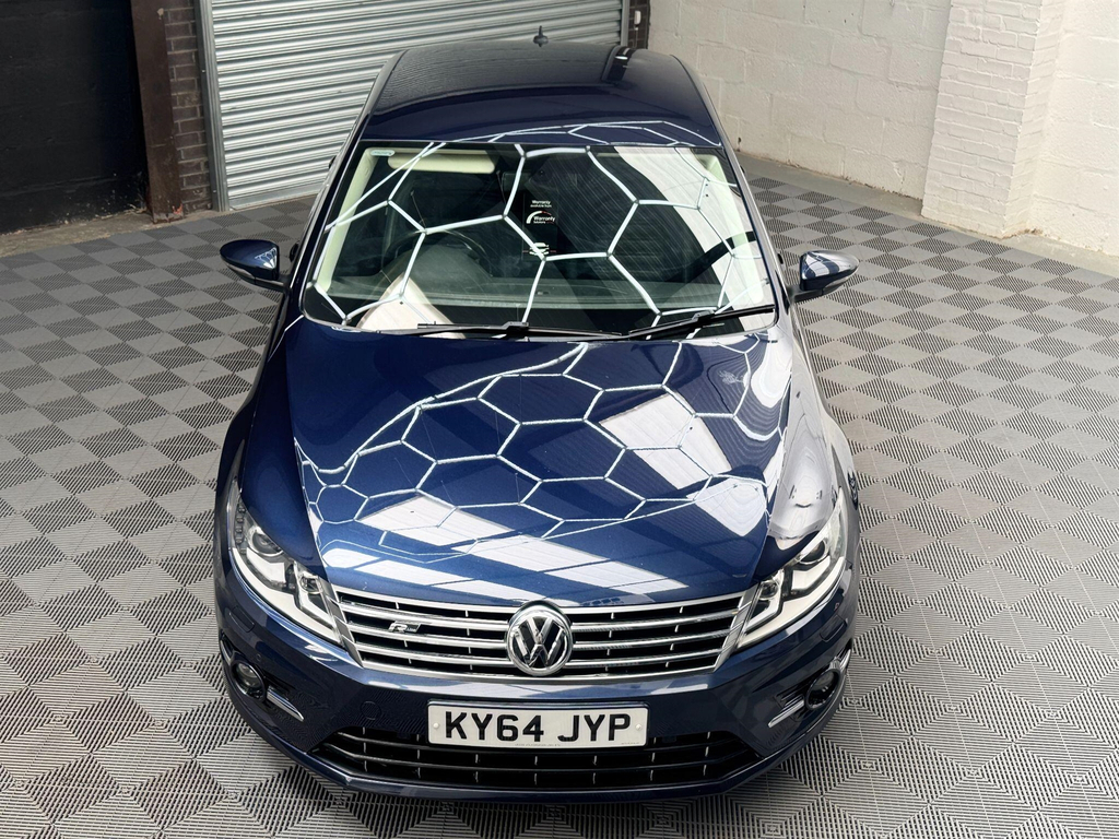 Volkswagen CC 2.0 Tdi Bluemotion Tech R-line Dsg Euro 5 Ss KY64JYP Blue #3