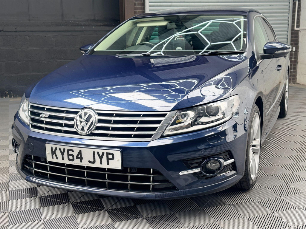 Volkswagen CC 2.0 Tdi Bluemotion Tech R-line Dsg Euro 5 Ss KY64JYP Blue #4