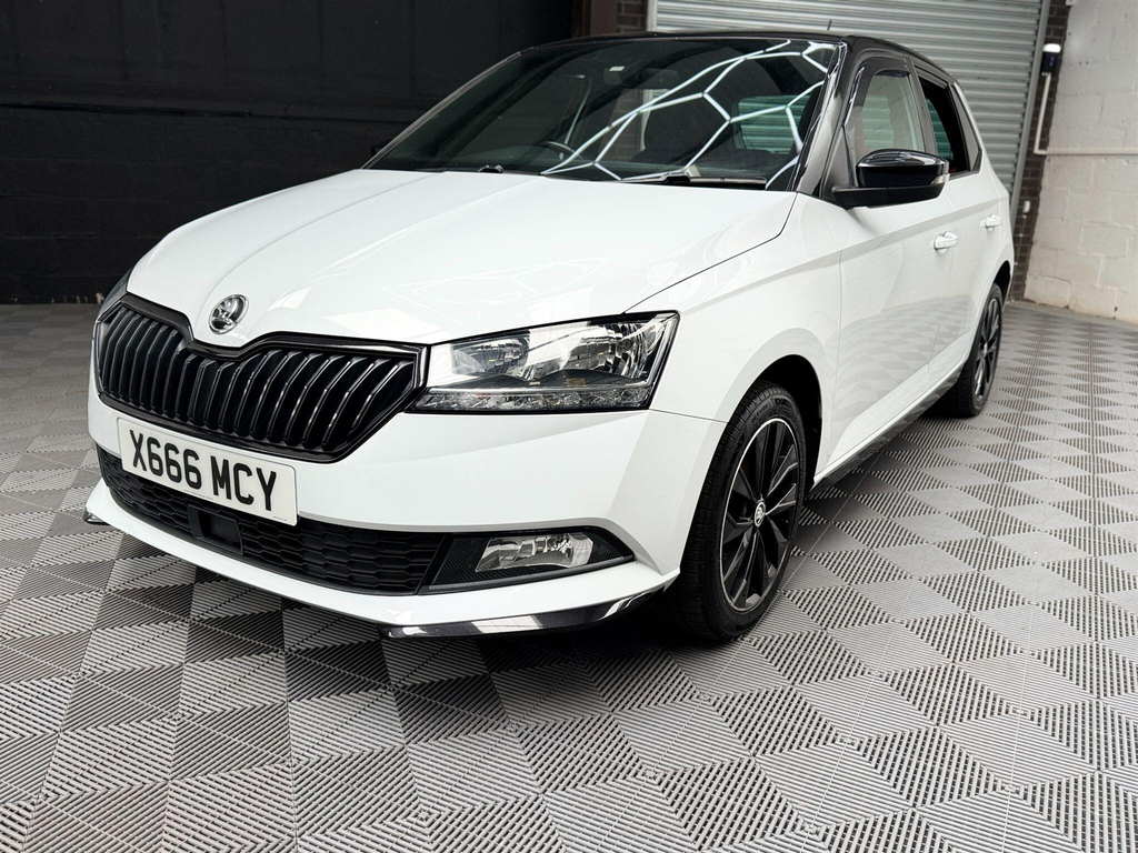 Skoda Fabia 1.0 Tsi Monte Carlo Euro 6 Ss NU20KLV White #3