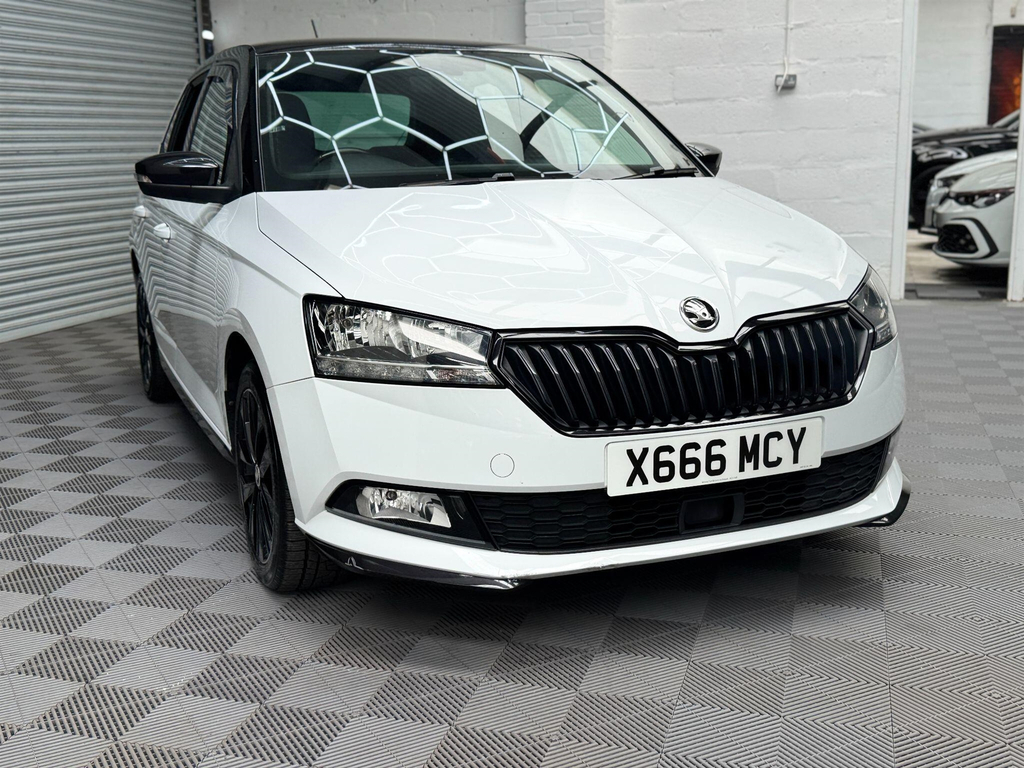 Skoda Fabia 1.0 Tsi Monte Carlo Euro 6 Ss NU20KLV White #5