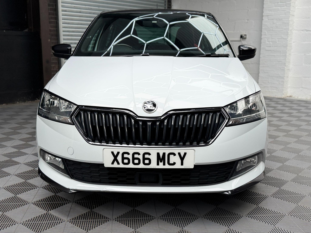 Skoda Fabia 1.0 Tsi Monte Carlo Euro 6 Ss NU20KLV White #6