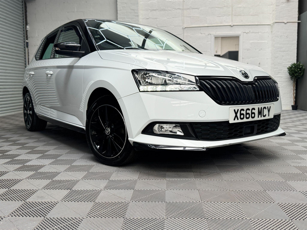Skoda Fabia 1.0 Tsi Monte Carlo Euro 6 Ss NU20KLV White #4
