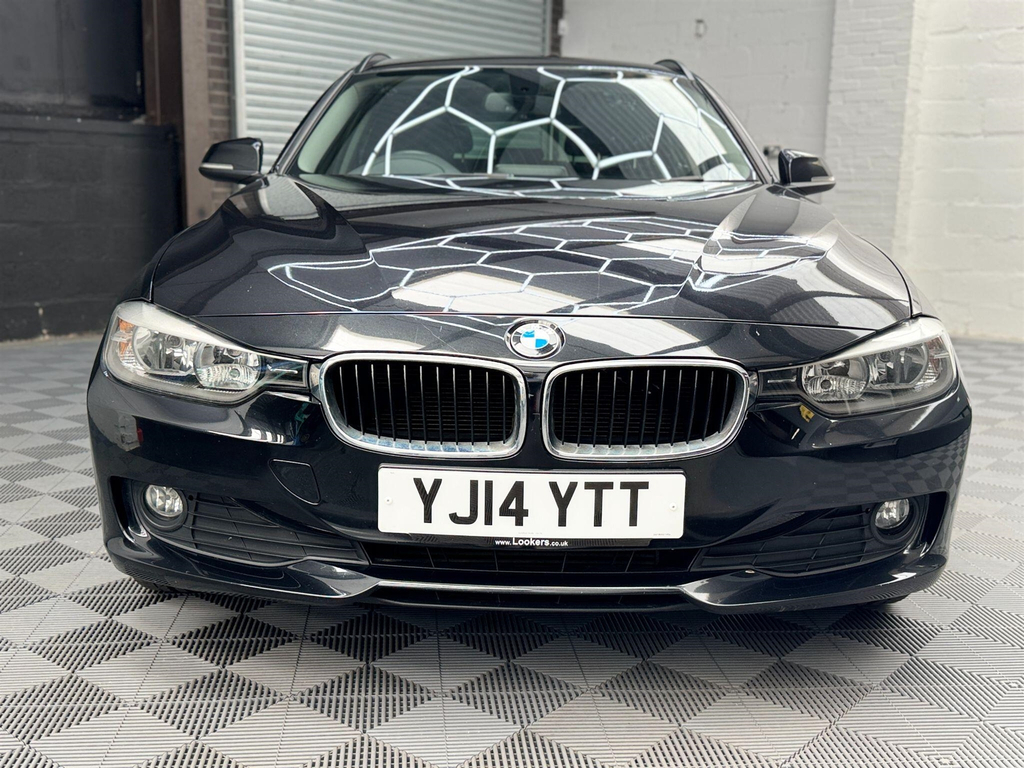 BMW 3 Series 2.0 Se Touring Euro 5 Ss YJ14YTT Black #2