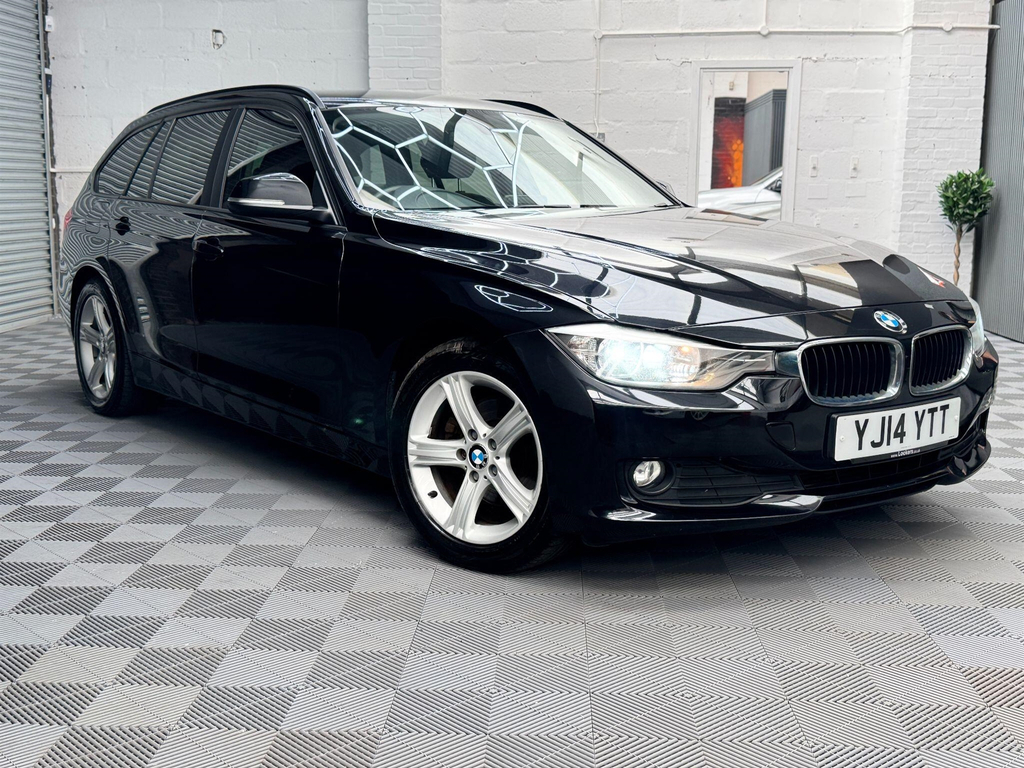 BMW 3 Series 2.0 Se Touring Euro 5 Ss YJ14YTT Black #5