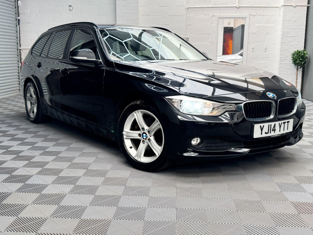 BMW 3 Series 2.0 Se Touring Euro 5 Ss YJ14YTT Black #6