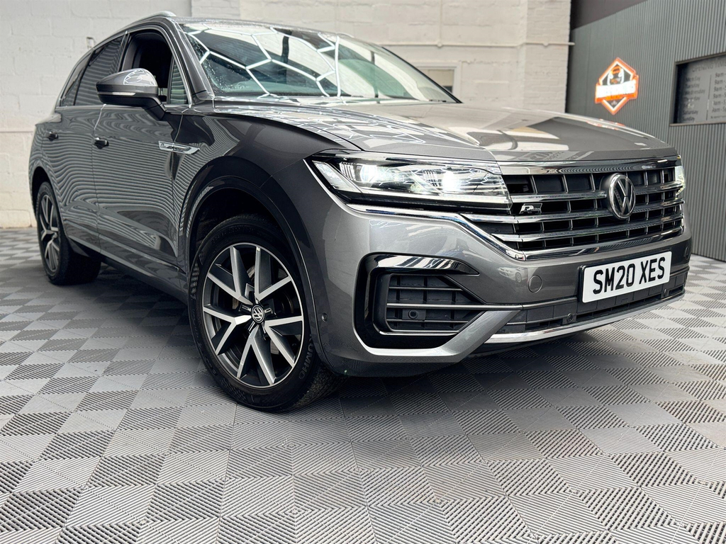Volkswagen Touareg 3.0 Tdi V6 R-line Tiptronic 4Motion Euro 6 Ss 5 SM20XES Grey #5