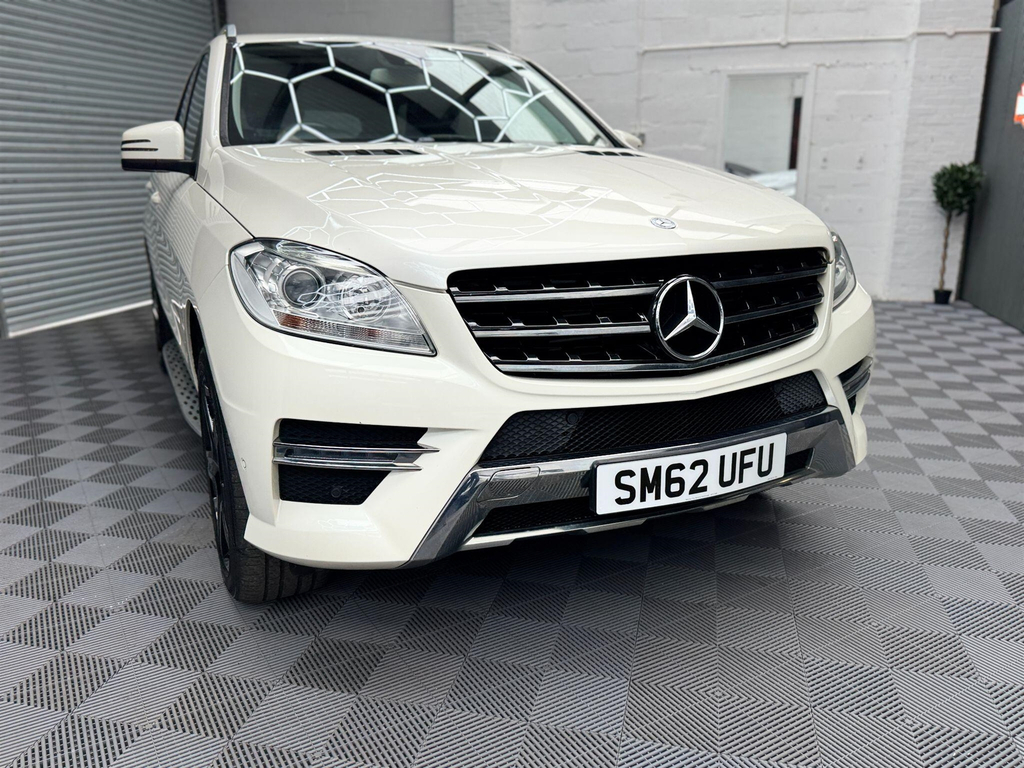Mercedes-Benz M Class 3.0 V6 Bluetec Sport G-tronic 4Wd Euro 6 Ss White #2