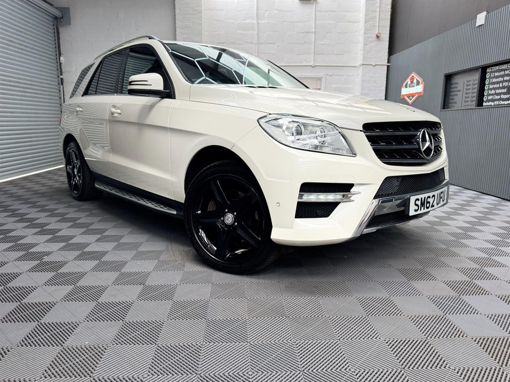 Mercedes-Benz M Class 3.0 V6 Bluetec Sport G-tronic 4Wd Euro 6 Ss White