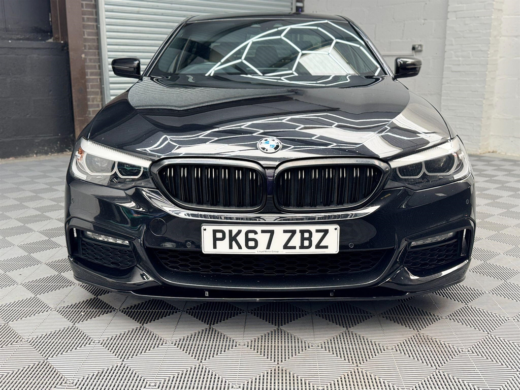 BMW 5 Series 2.0 520D M Sport Euro 6 Ss Black #2