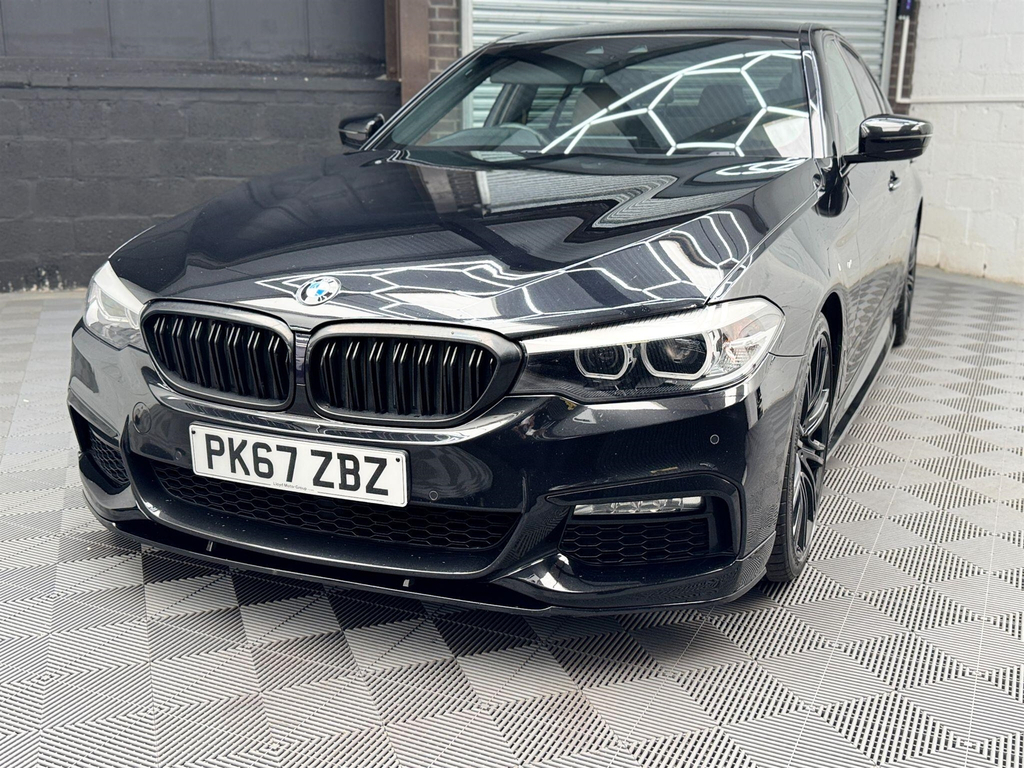 BMW 5 Series 2.0 520D M Sport Euro 6 Ss Black #3