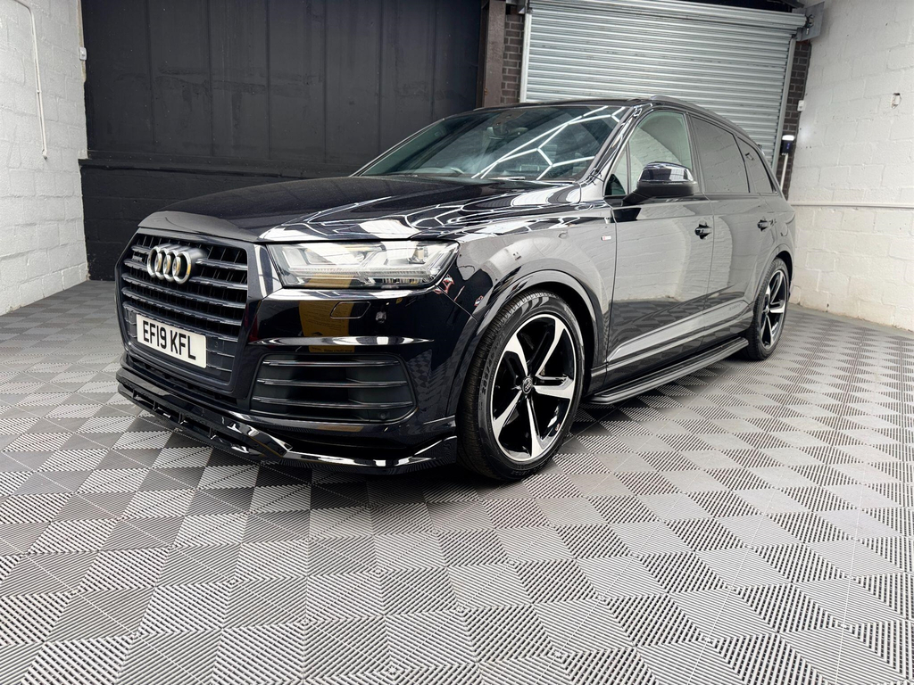Audi Q7 3.0 Tdi V6 50 Black Edition Tiptronic Quattro Euro Blue #9