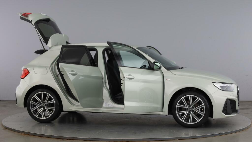 Audi A1 1.0 Tfsi 30 S Line Sportback S Tronic Euro 6 5-Doo Silver #6