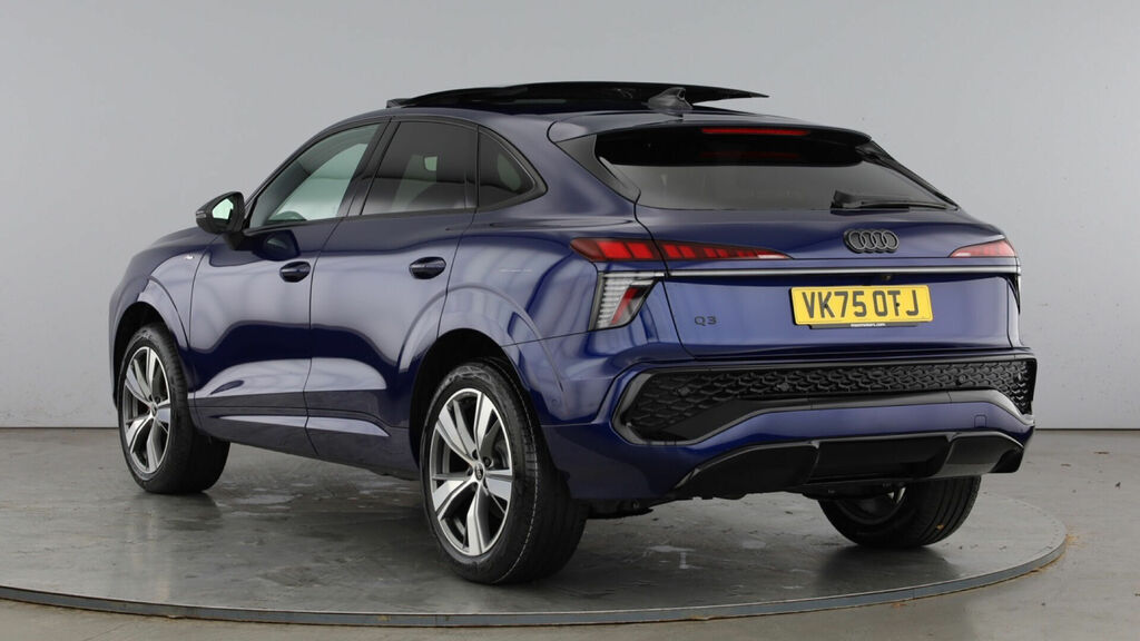 Audi Q3 Tfsi Launch Edition Sportback S Tronic Euro 6 5-Do VK75OTJ Blue #3