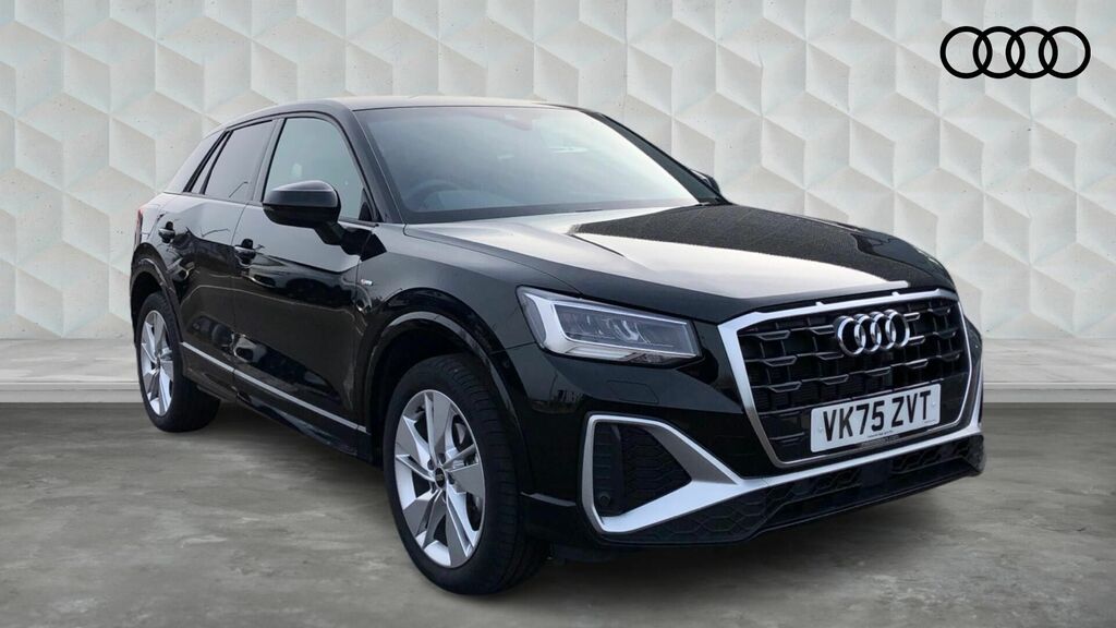 Audi Q2 1.0 Tfsi 30 S Line Euro 6 5-Door VK75ZVT Black