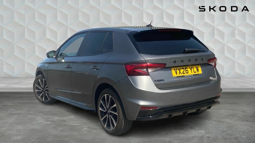 Skoda Fabia 1.0 Tsi Monte Carlo Edition Dsg Euro 6 5-Door VX26YLW Grey #3