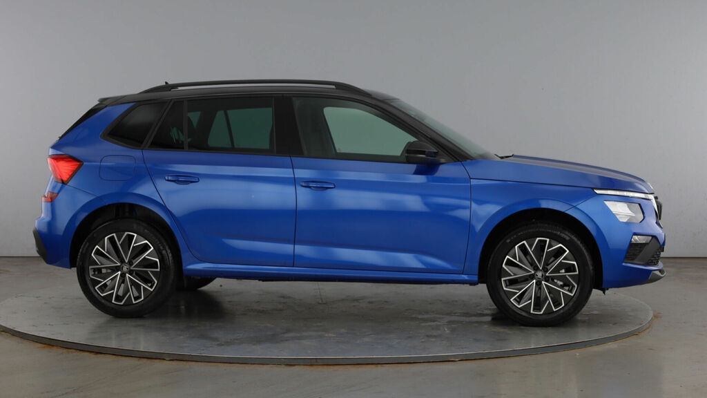 Skoda Kamiq 1.0 Tsi Design Edition Euro 6 5-Door WV26UMY Blue #4