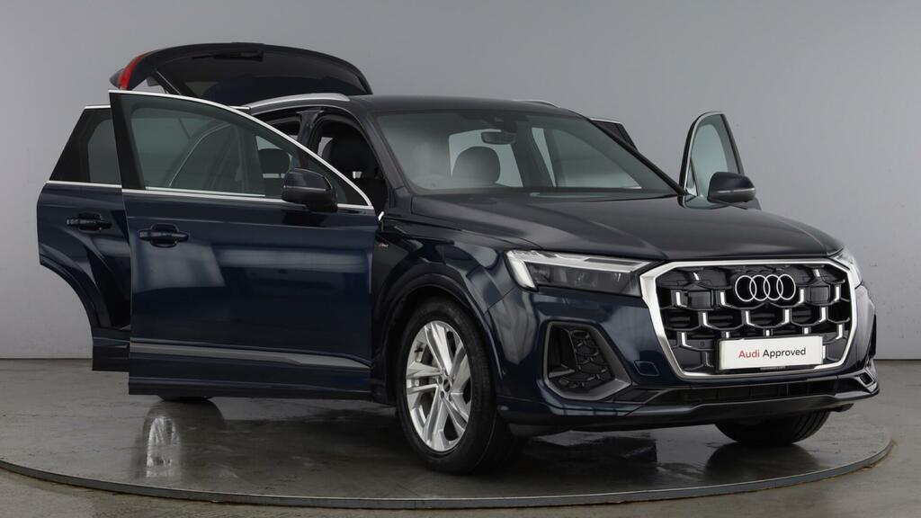 Audi Q7 3.0 Tdi V6 50 S Line Tiptronic Quattro Euro 6 5-Do KN75FYE Blue #5