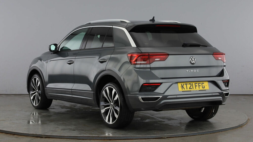 Volkswagen T-Roc 2.0 Tdi Evo R-line Dsg Euro 6 5-Door Grey #3