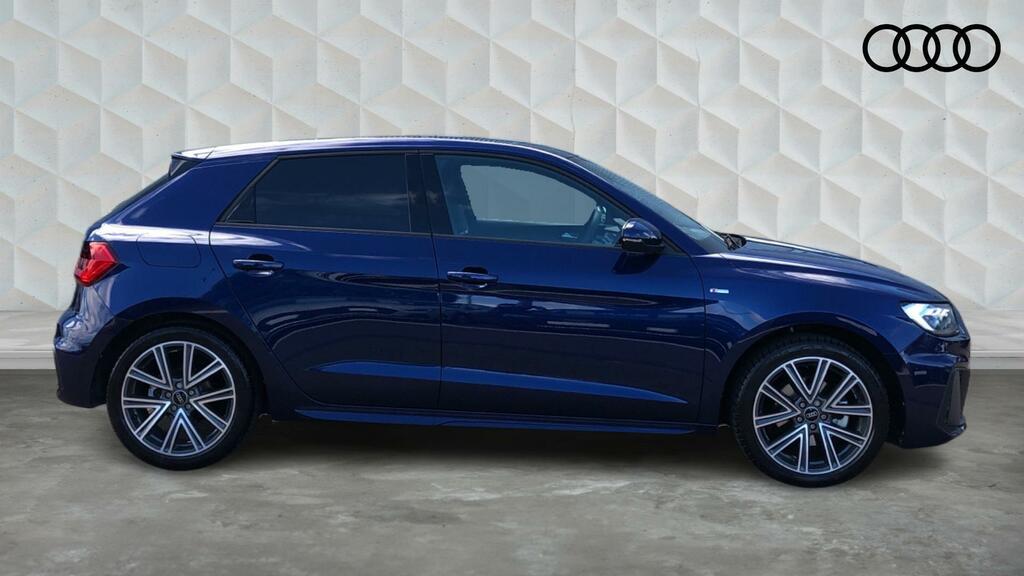 Audi A1 1.0 Tfsi 30 S Line Sportback S Tronic Euro 6 5-Doo Blue #3