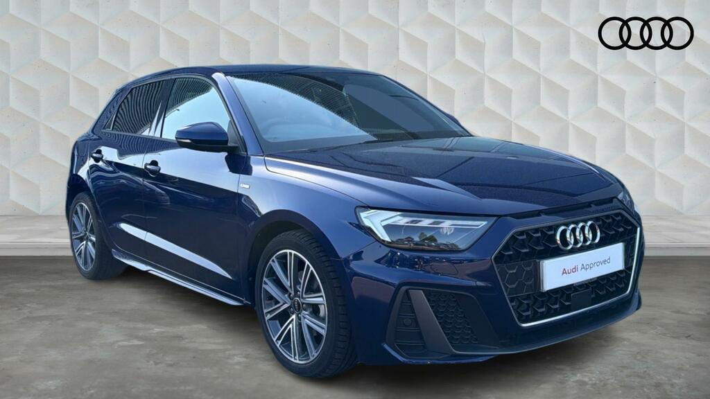Audi A1 1.0 Tfsi 30 S Line Sportback S Tronic Euro 6 5-Doo Blue