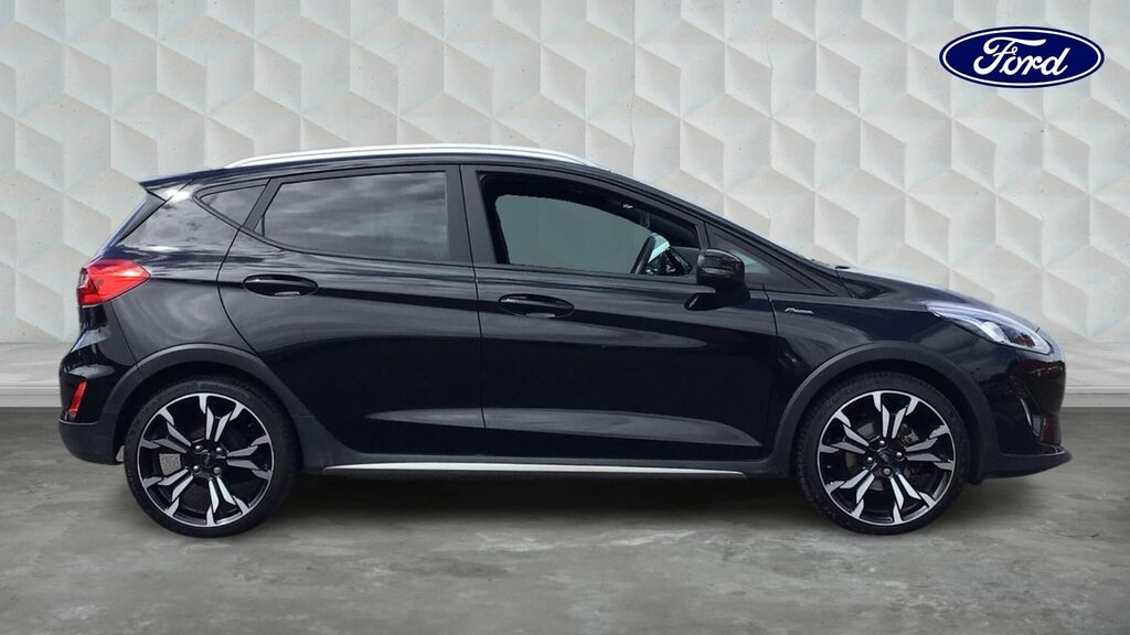 Ford Fiesta 1.0T Ecoboost Mhev Active X Edition Euro 6 5-Door CN71FCE Black #4